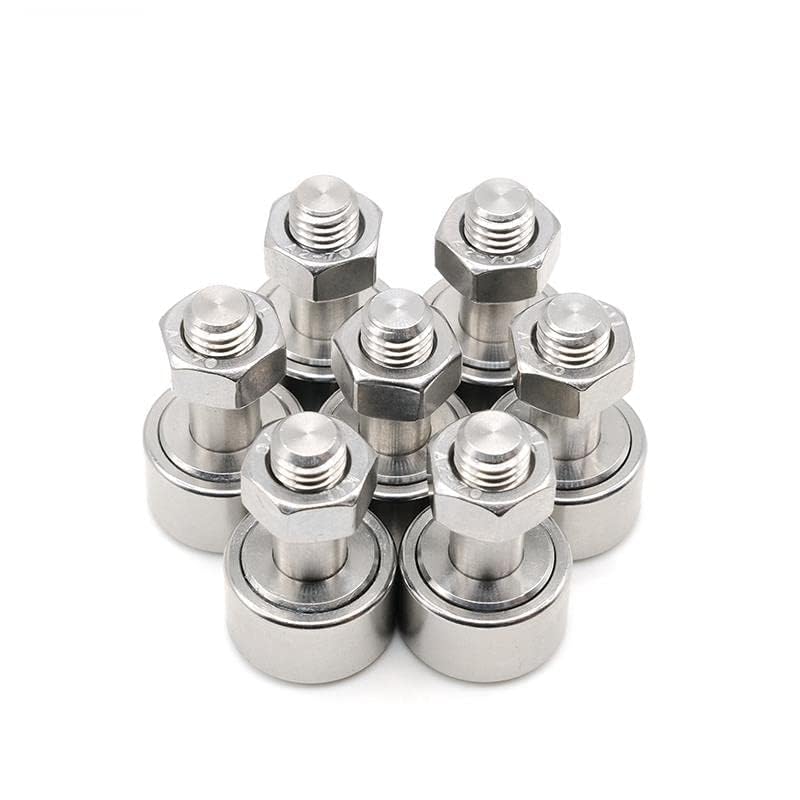 AXK 1Pcs CF5 (KR13) SUS304 Cam Follower Needle Roller Bearing, M5X13X23mm Miniature Track Roller - Image 2